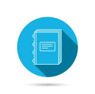 Book icon Education sign N4