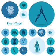 school and education icons N267