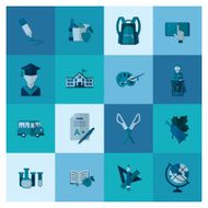 school and education icons N268