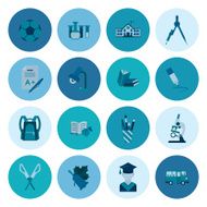 school and education icons N282
