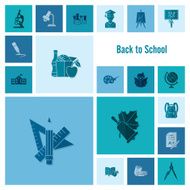 school and education icons N284