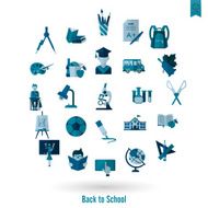 school and education icons N285