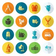 school and education icons N286
