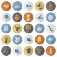 school and education icons N290