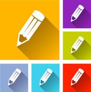 Pencil icons N2