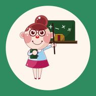 person character teacher theme elements N5