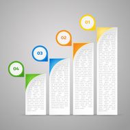 Vector colorful infographic