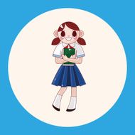 student cartoon theme elements N20