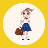 student cartoon theme elements N22