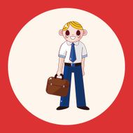 student cartoon theme elements N23