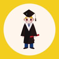 student cartoon theme elements N24