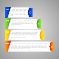 Vector colorful diagram N2
