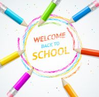 School Concept Vector