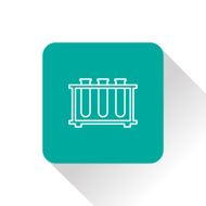 icon of laboratory tubes N7