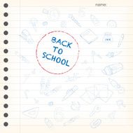back to school poster and banner design N3