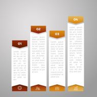 Vector colorful diagram N3