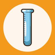 Test tubes and beakers theme elements N2