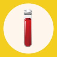 Test tubes and beakers theme elements N6