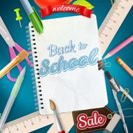 Back to School Sale Design EPS 10 N7