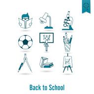school and education icons N301