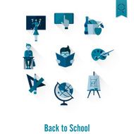 school and education icons N303