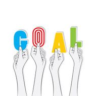 goal banner design