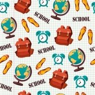 School seamless pattern N13