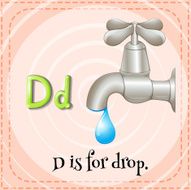 Flashcar of D drop