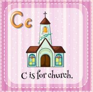 Letter C church