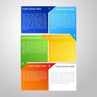 Vector colorful diagram N4