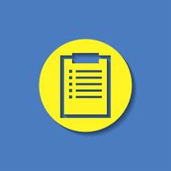 icon of clipboard N8