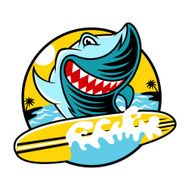 Shark Surfer logo