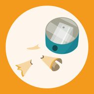 Pencil sharpeners theme elements