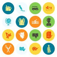 school and education icons N305