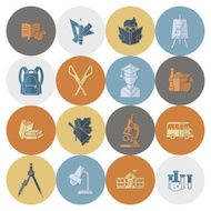 school and education icons N307