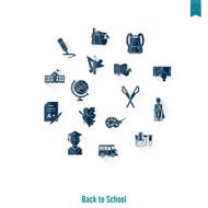 school and education icons N312