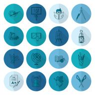 school and education icons N313
