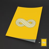 A4 Business Blank Infinity Symbol