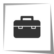 briefcase paper cut out