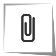 paper clip cut out