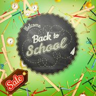 Colorful pencils school Sale EPS 10
