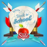 School sale background EPS 10 N3