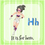 Letter H N22