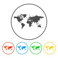 World Map Illustration N4