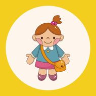 student cartoon theme elements vector eps N9