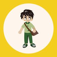 student cartoon theme elements N32