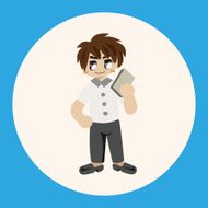 student cartoon theme elements N34