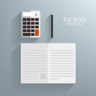 Flat design modern vector illustration infographic