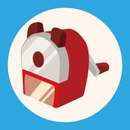 Pencil sharpeners theme elements N2
