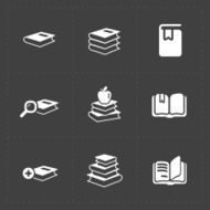 Modern Web Books set on Dark N2